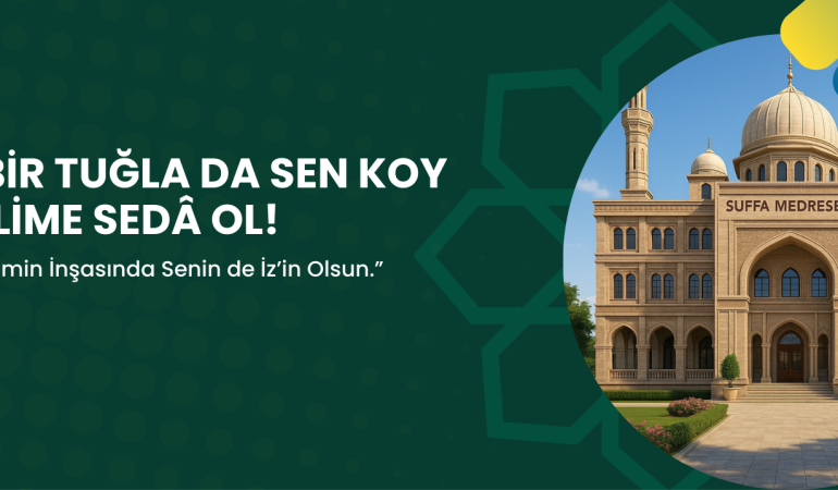 Bir Tuğla’da Sen Koy!