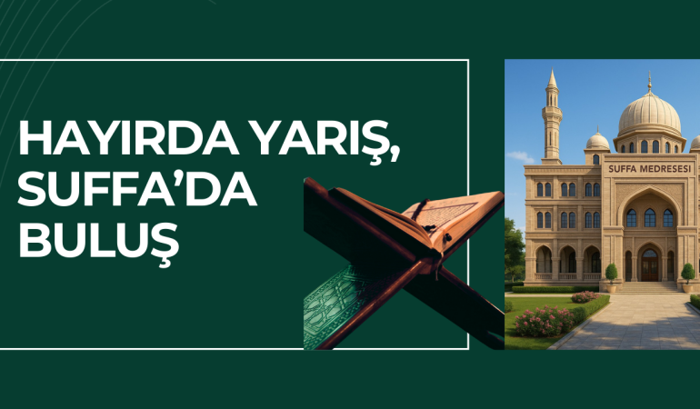 Hayırda Yarış, Suffa’da Buluş